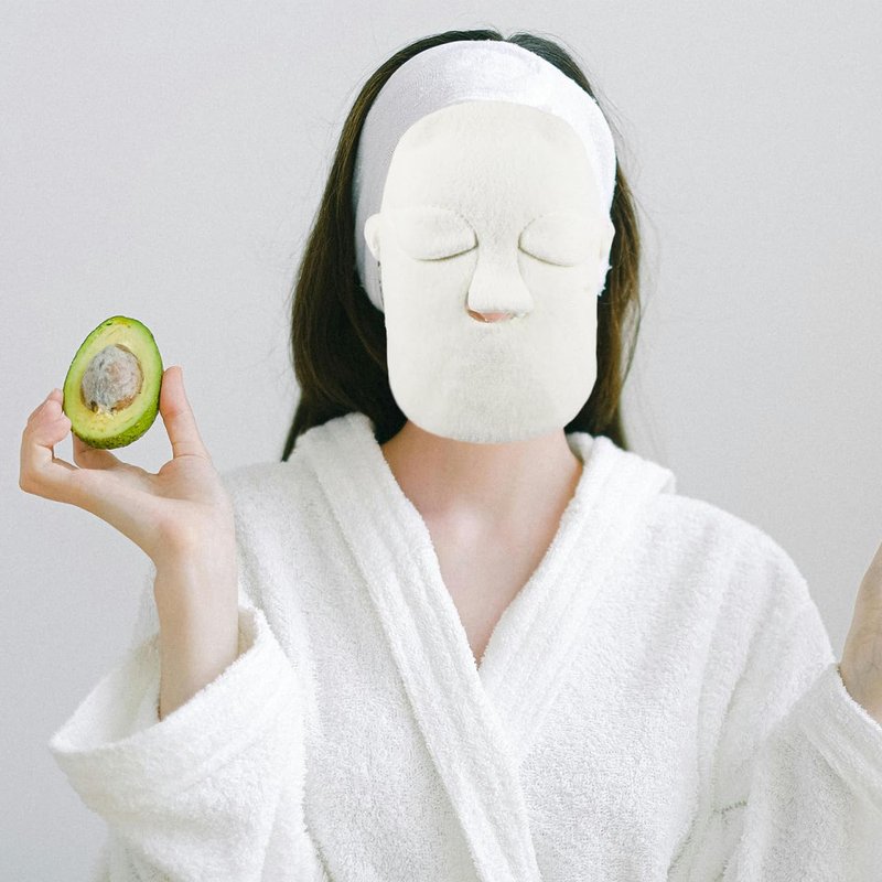 SAFIGLE Hot Cold Compress Face Towel Mask 9.05X9.05In Thickened Double-Layer Reusable Facial Steamer Towel with Secure Fit Rope for Skin Care Steam Therapy