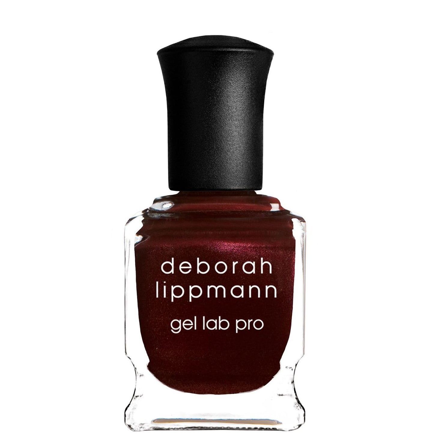 Deborah Lippmann Gel Lab Pro Nail Polish Treatment Enriched for Health, Wear, and Shine No Animal Testing, 21 Free, Vegan Red and Purple Colors