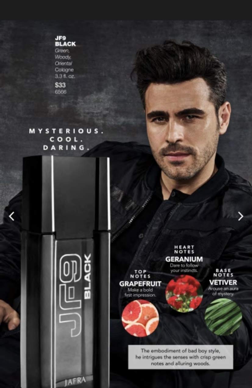 Jafra JF9 RED Cologne 3.3 fl. oz.