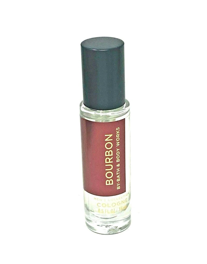 Bath and Body Works Bourbon Men's (0.5 fl oz / 15 mL) Mini Cologne