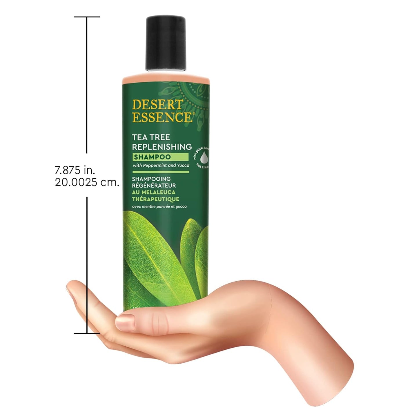 Desert Essence Lemon Tea Tree Shampoo - 8 Fl Oz - Pack Of 3