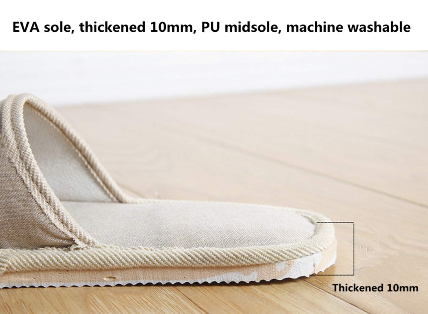 6 Pair of Open Toe Breathable Slippers,Solid Color Casual Slippers,Spa Slippers for Guests, Hotel, Travel, Unisex Universal Size Washable (6 gray medium size)