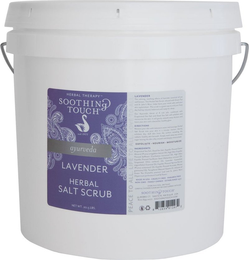 Soothing Touch Lavender Salt Scrub, 20.5 Lbs