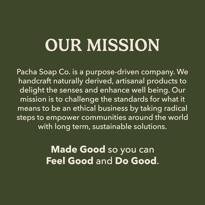 Pacha Soap Co. Almond Goat's Milk Bar Soap - Handcrafted, Premium Soap Bars for Face, Body & Hands, Hydrating & Soothing with Essential Oils, Almond Oil, Goat's Milk, Made in USA, 5-Pack (4 oz. ea)