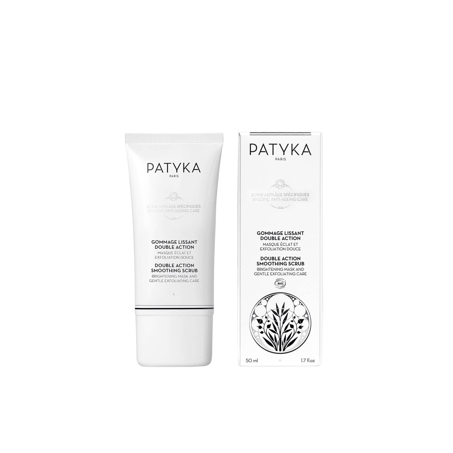 Patyka - Organic Double Action Smoothing Scrub (1.7 oz | 50 ml)