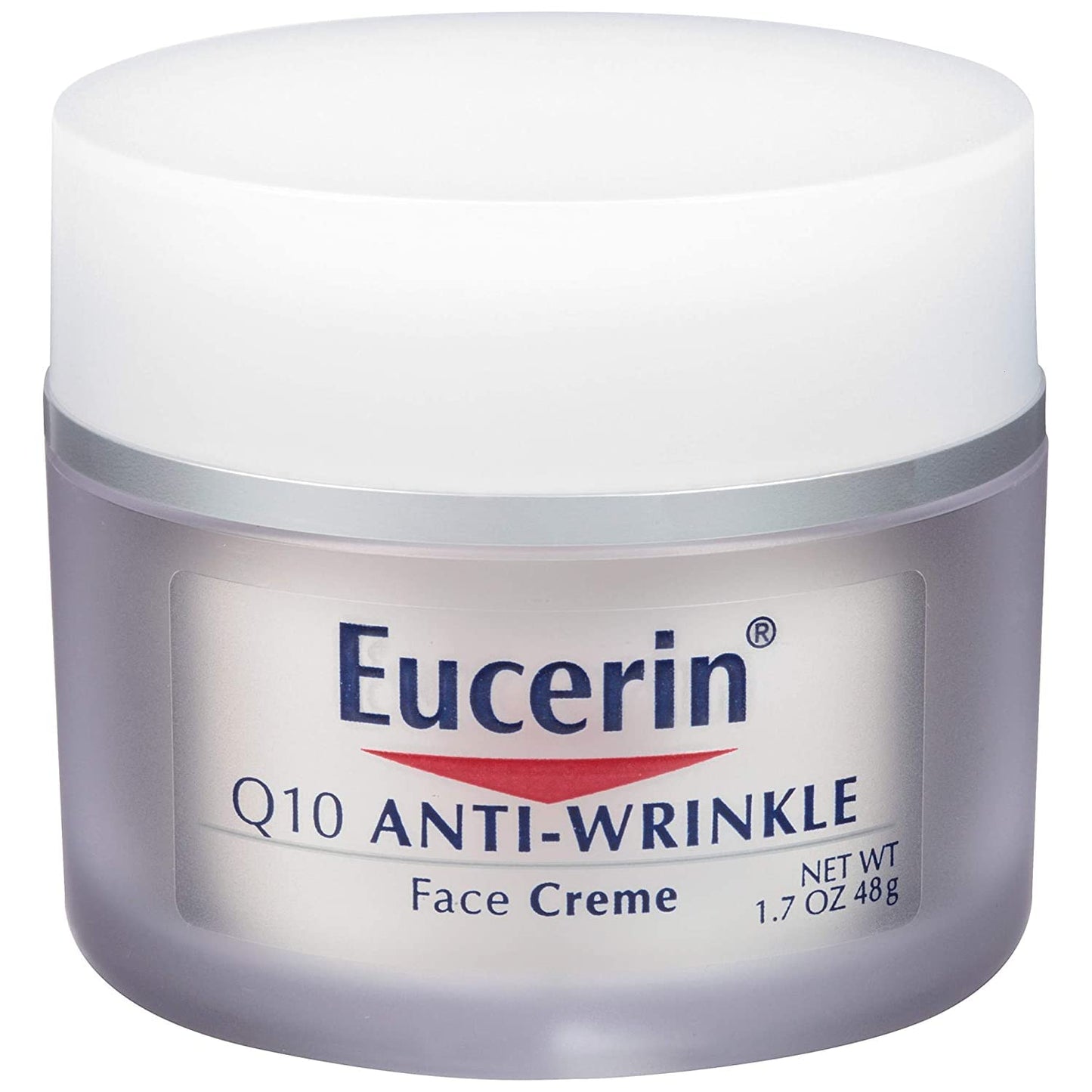 Eucerin Q10 Anti-Wrinkle Face Cream for Sensitive Skin - 1.70 oz (Pack of 2)