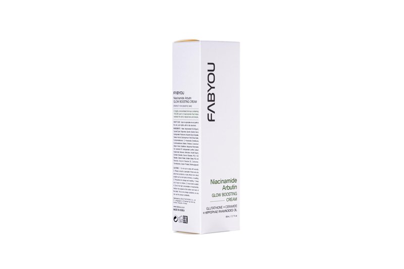 Niacinamide Arbutin Glow Boosting Cream 2.71 fl oz - Korean Skin Care for Long-Lasting Hydration & Smooth, Even Skin Tone with 10% Niacinamide & Arbutin, Deep Moisture Cream for Face