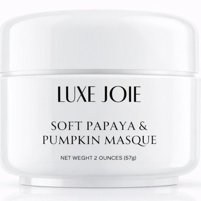 Papaya & Pumpkin Enzyme Face Mask – Creamy Fruit Enzyme Masque with Kaolin Clay – Gently Exfoliates for Smoother, Brighter-Looking Skin – All Skin Types Use 1–2x Weekly