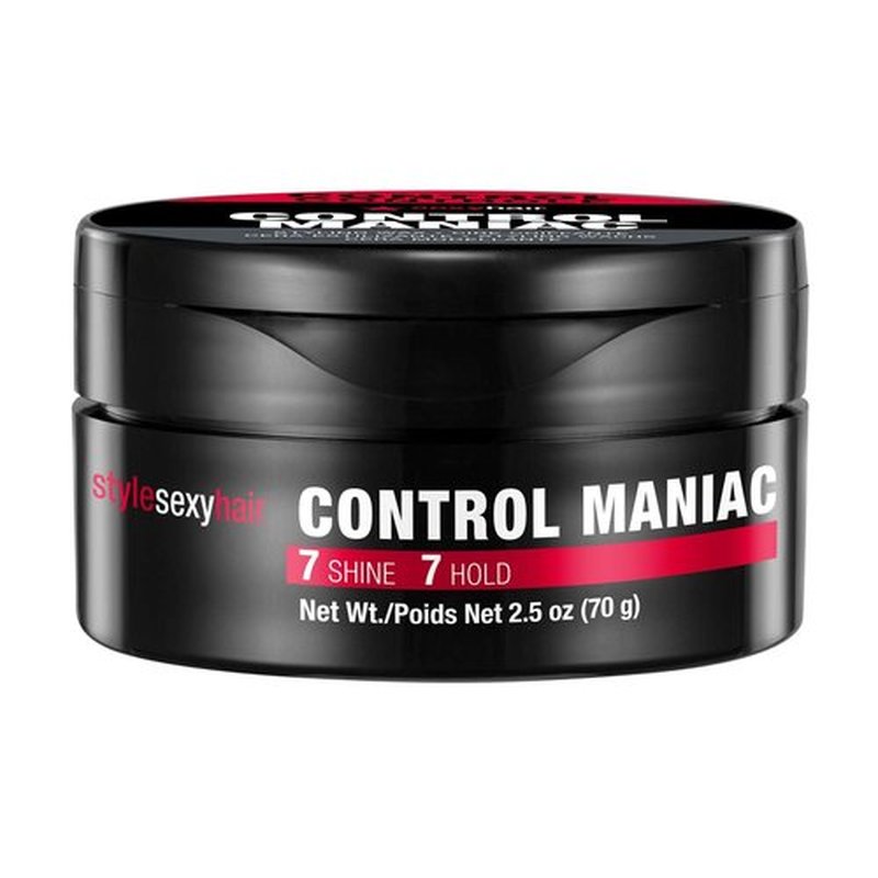 SexyHair Style Control Maniac Styling Wax, 2.5 Oz | Provides Definition | Long Lasting Shapes and Styles | Adds Shine