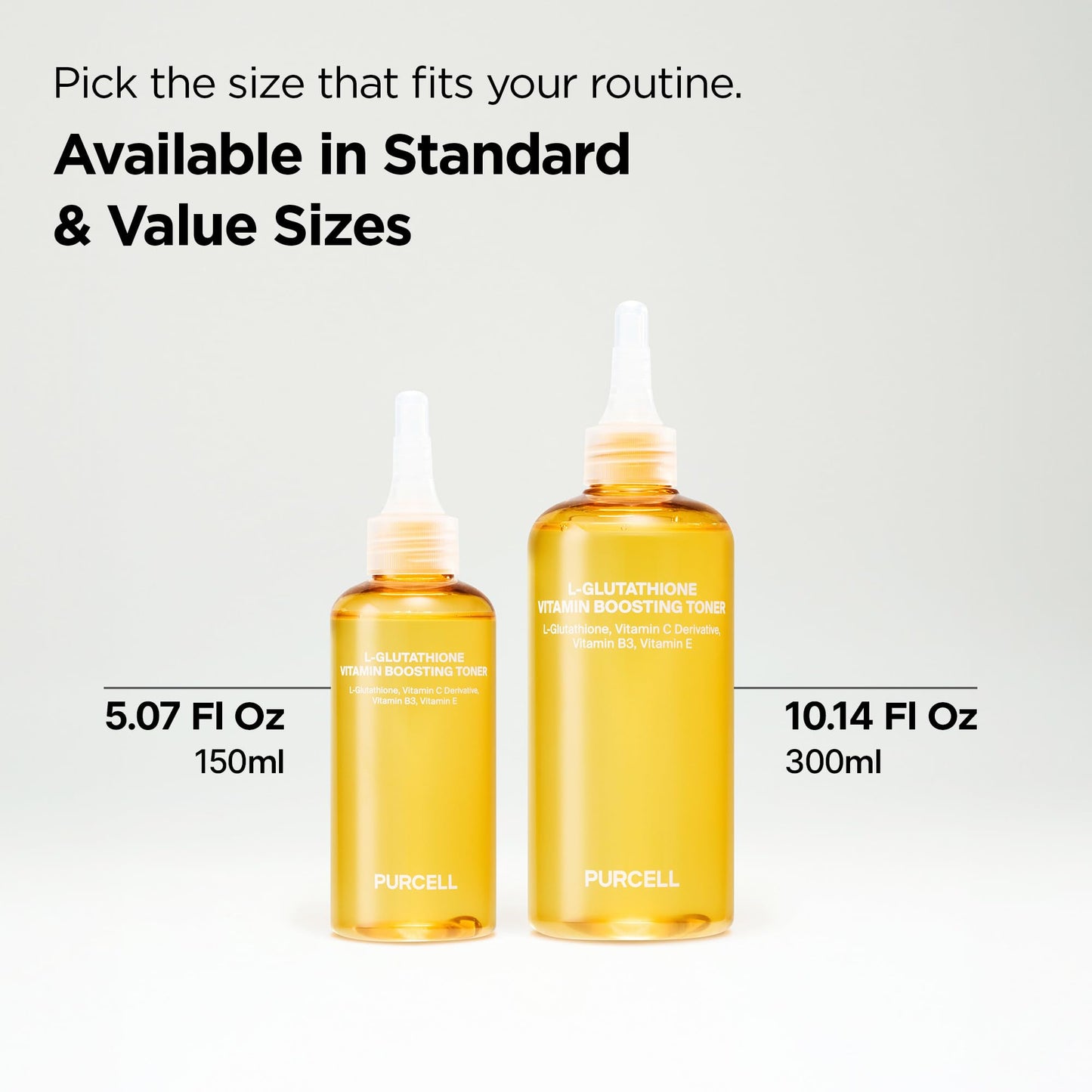 L-Glutathione Vitamin Boosting Toner infused with Niacinamide, Vitamin C, Glutathione & Tocopherol | Uneven & Dull Skin, Anti-Pigmentation Korean Skincare (10.14 fl oz / 300 ml)