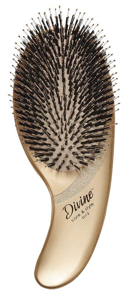 Olivia Garden Divine Revolutionary Hair Brush - Ergonomic Design, Gentle on Hair & Scalp