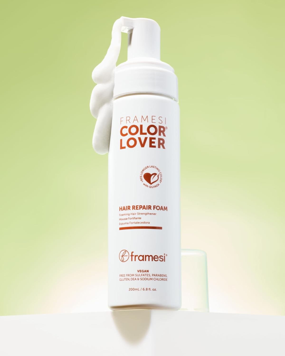 Color Lover Hair Repair Foam by FRAMESI - 6.8 fl oz for Damaged Hair