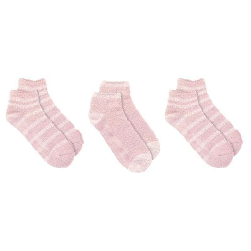 Dr. Scholl's womens Low Cut Soothing Spa - Lavender & Vitamin E Infused 2 3 Pair Packs Socks, Pink, 4 10 US