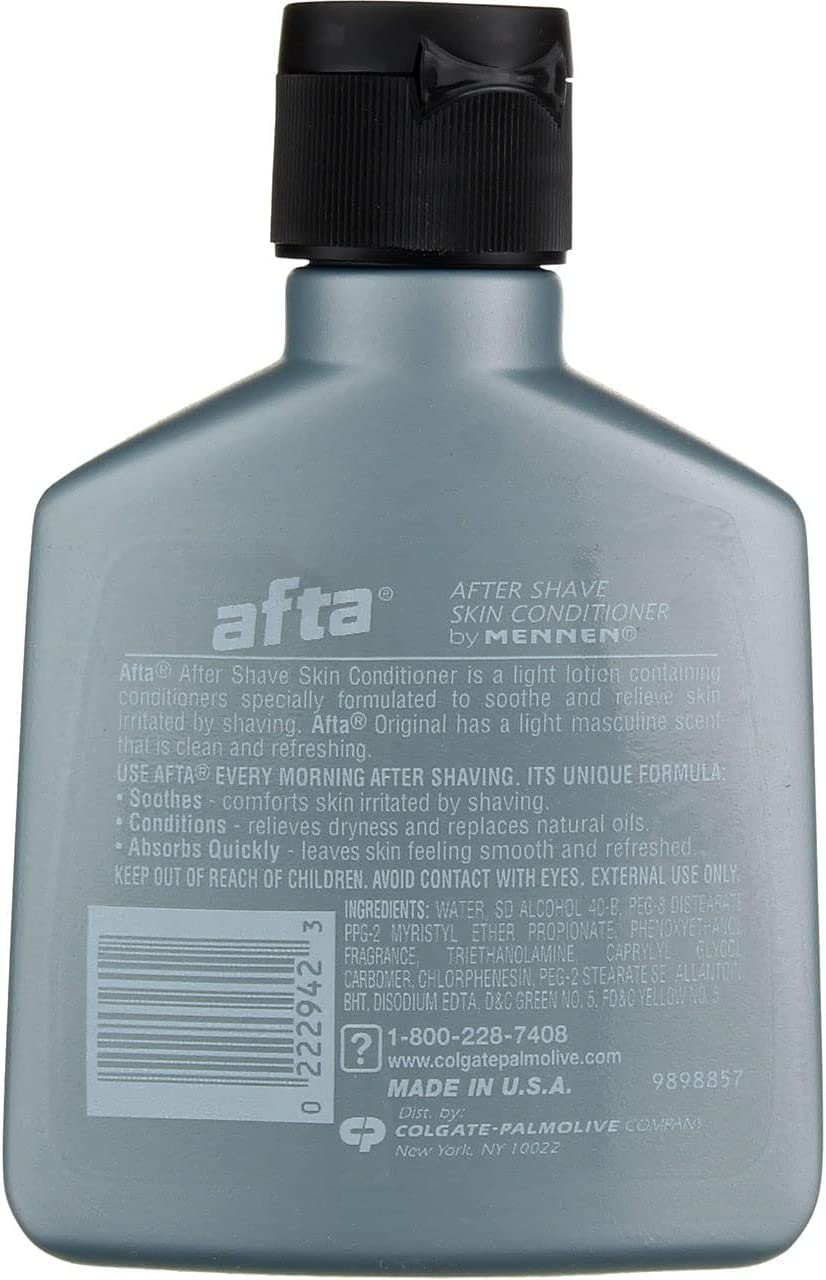 Afta After Shave Skin Conditioner Original 3 oz ( Pack of 6)