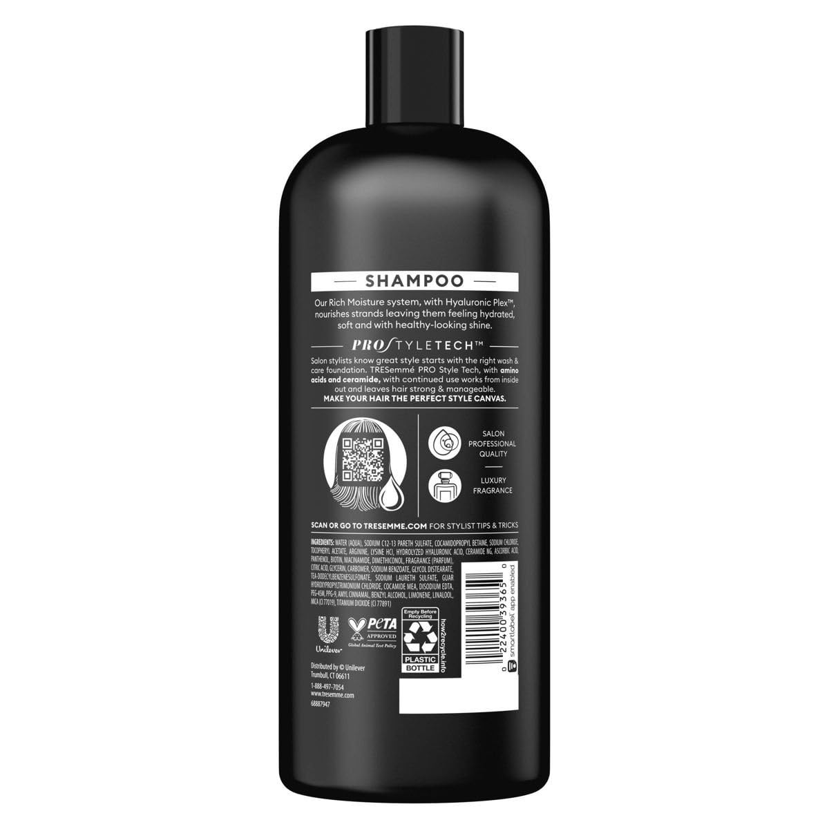 TRESemme Moisture Rich Shampoo, 28 oz (Pack of 3)