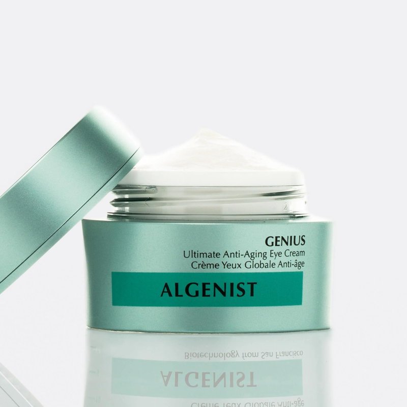 Algenist GENIUS Ultimate Anti-Aging Eye Cream - Brightening & Firming Eye Cream with Vegan Collagen & Alguronic Acid - Helps Reduce Dark Circles, Puffiness & Fine Lines (0.5 fl oz)