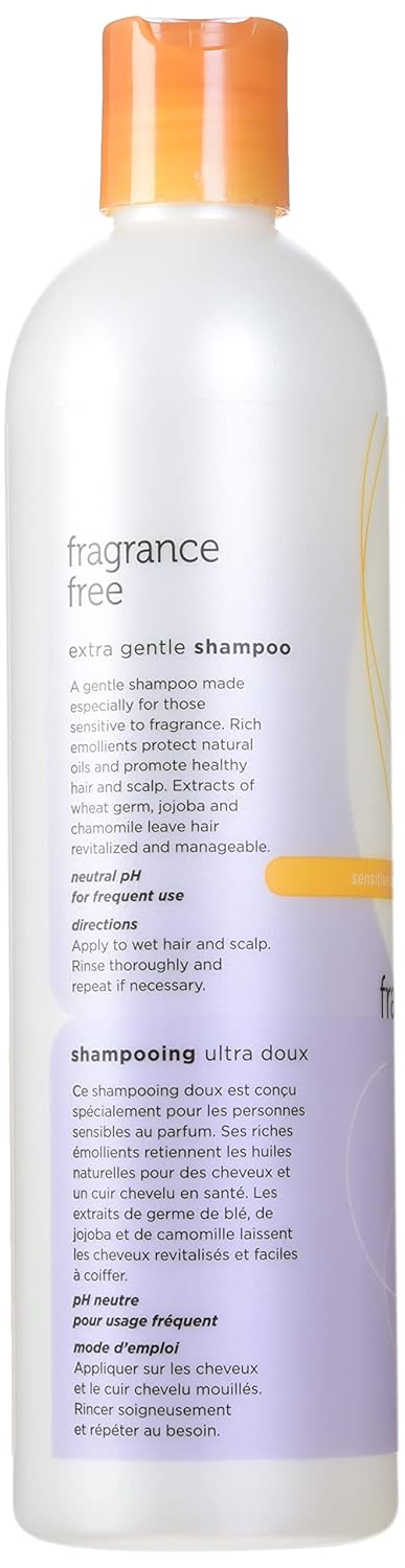 Earth Science Fragrance Free Shampoo, 12-Ounce Bottles (Pack of 3)