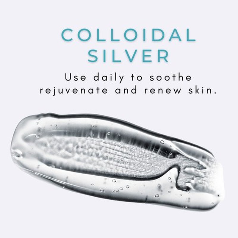Silver Biotics Colloidal Nano SilverSol Ag₄O₄ 20 ppm Soothing & Nourishing Skin Gel | Versatile 4 Oz Gel for Skin Wellness and Comfort