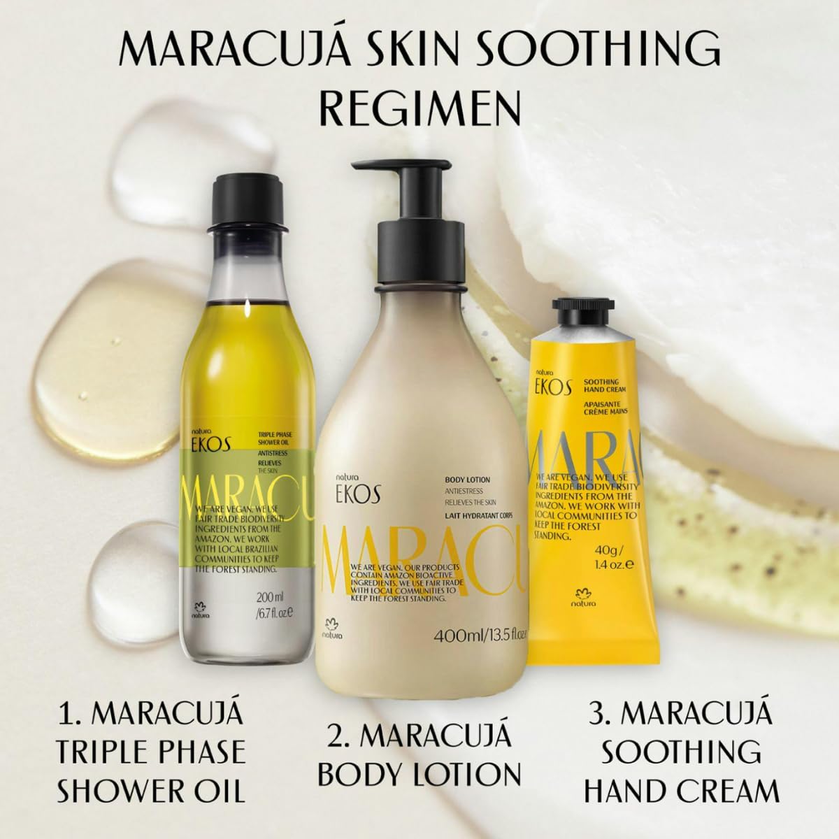 natura - Ekos Castanha (Brazil Nut) Renourishing Body Lotion - Anti-Dryness - Deep Skin Hydration Moisturizer - Vegan Skin Care - Brazilian Beauty Secrets - Self Care & Body Care - 13.5 fl oz (400ml)