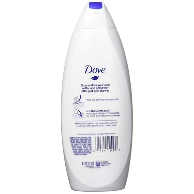 Dove Body Wash For Dry Skin Deep Moisture Hydrating Body Wash 22 oz (Pack of 1)
