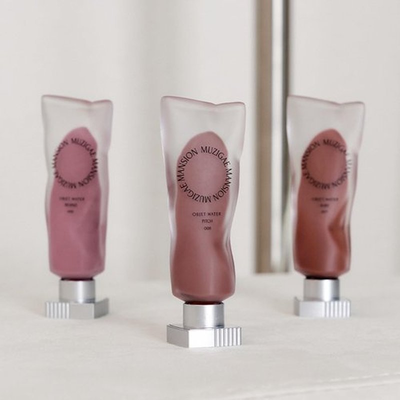 MUZIGAE MANSION Objet Water Lip Stain Matte Lipstick – (Watery to Blurry Tint), Long-Lasting, Hydrating, Waterproof Wear – K-Beauty Liquid Lipstick for Women, Bold Red Tinted Gloss (005 DIVA)