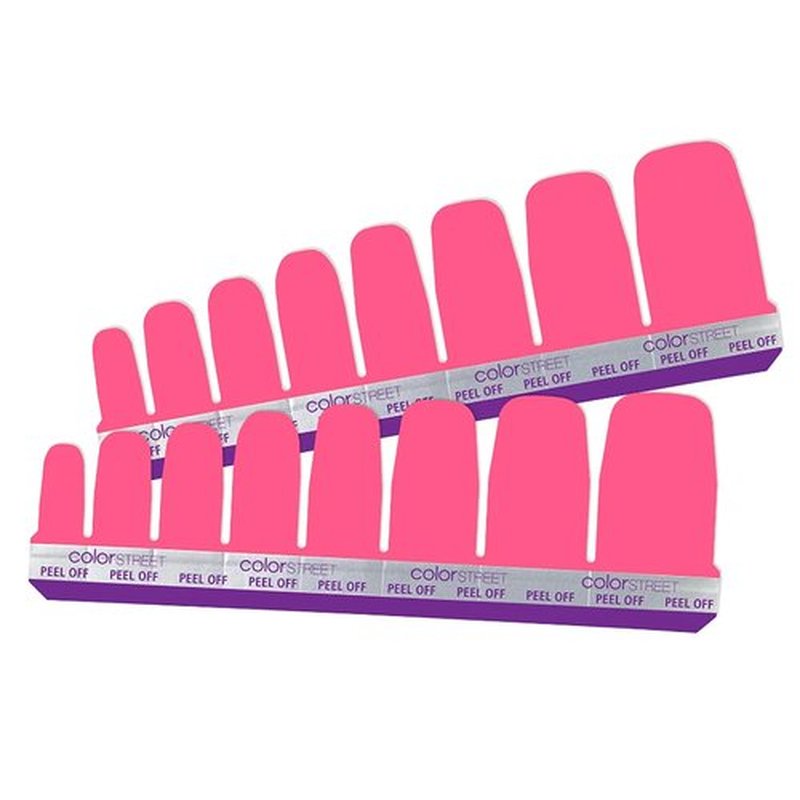 Watermelon Session - Color Street Nail Strips (Pedicure)