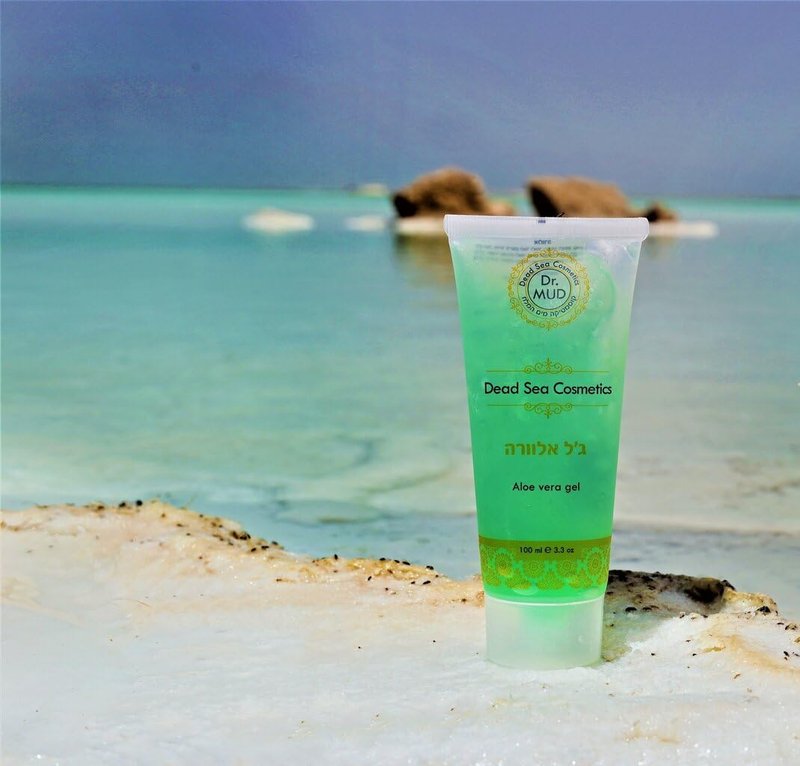 DR.MUD - Aloe Vera Gel To calm cool and refresh the skin after sun exposure. 3.3oz (100ml)