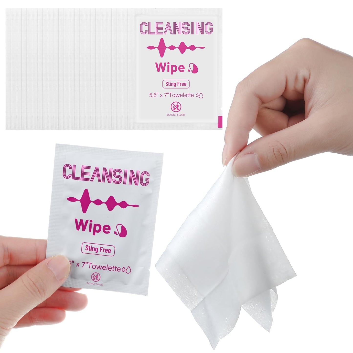 Timgle 200 Count Hearing Aid Wipes Cleaning Towelettes Individually Wrapped Phone Cleaning Wipes Laptop Cleaner Wipes for Earwax Sweat Removal from Earbuds Earmold Earplugs in Ear Monitors