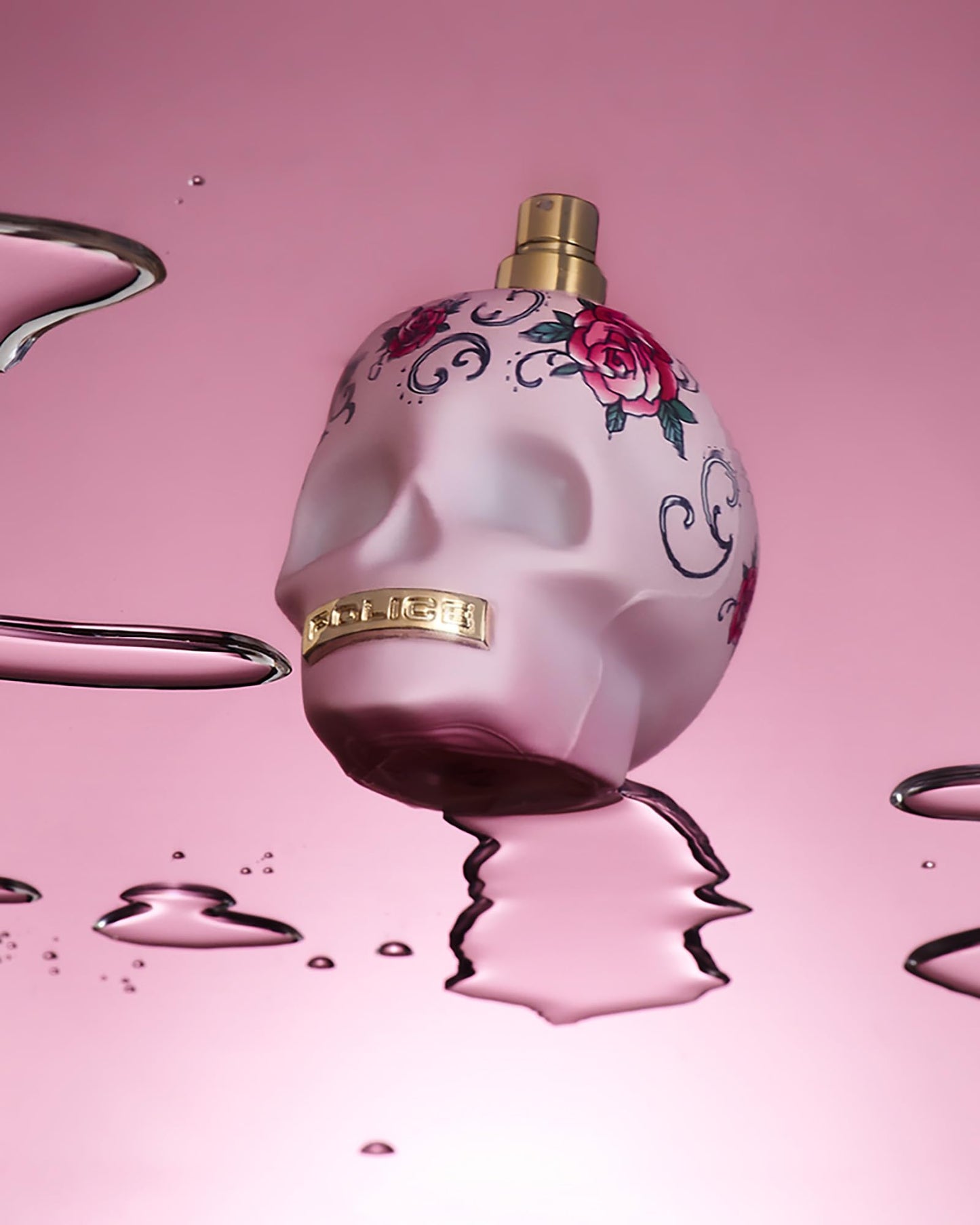 POLICE To Be Tattooart For Woman - Fragrance For Women - Floral Fruity Gourmand Scent - Creamy Sandalwood And A Powdery-Sweet Marshmallow Accord - Eye-Catching Skull Bottle - 4.2 Oz EDP Spray