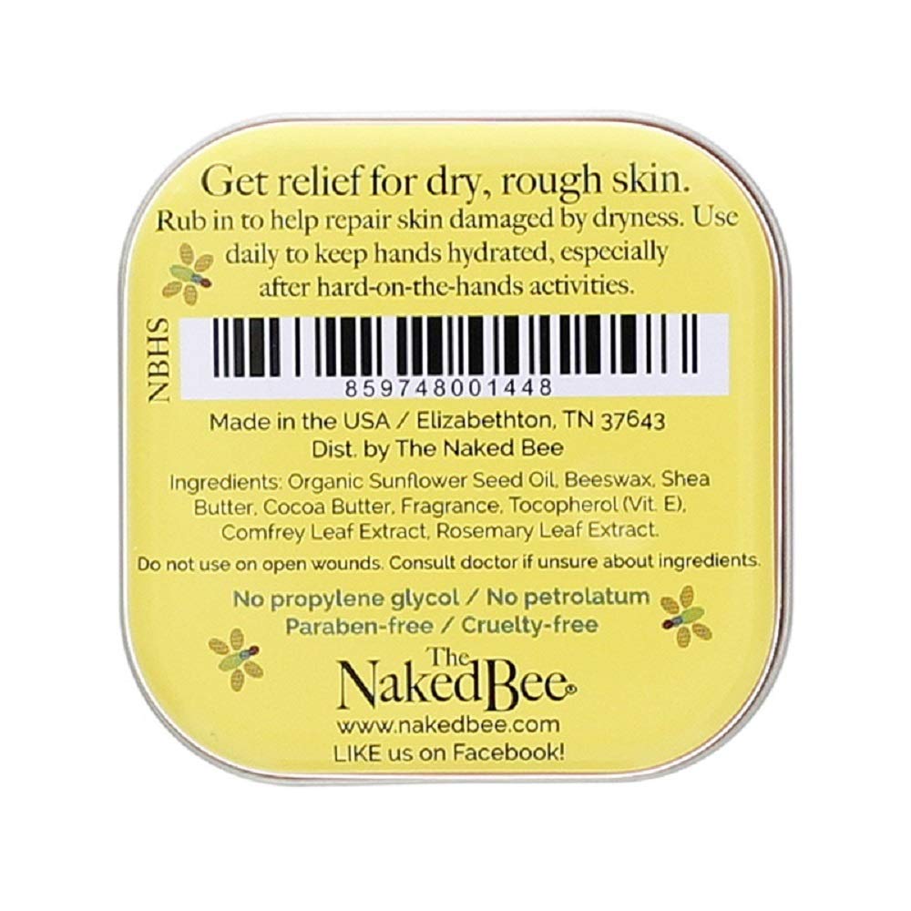 The Naked Bee Orange Blossom Honey Hand Salve, 2 Oz - 3 Pack