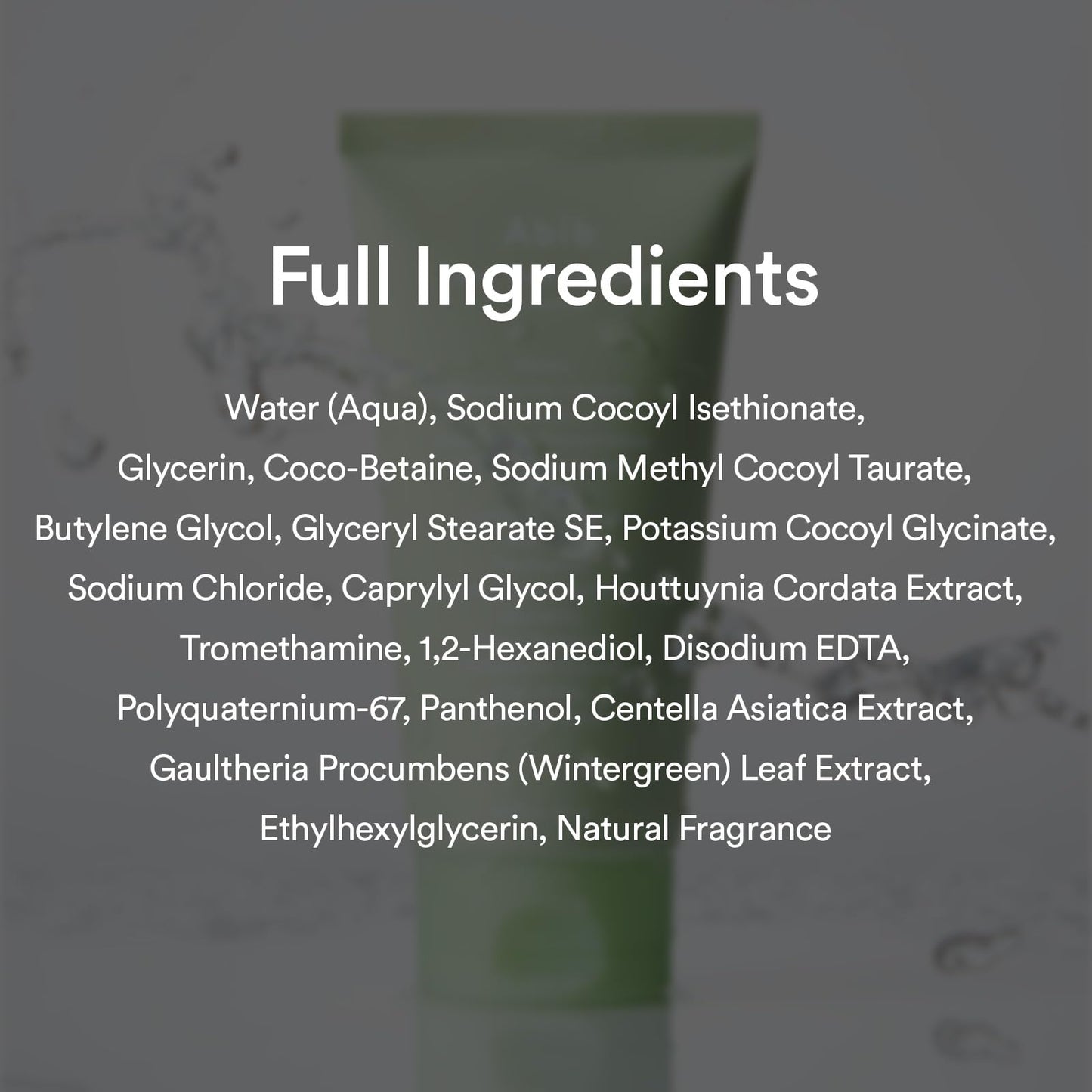 Abib Mild Foam Cleanser Heartleaf Foam 5.07 fl.oz, Low pH Koreran Face Wash for Sensitive Skin