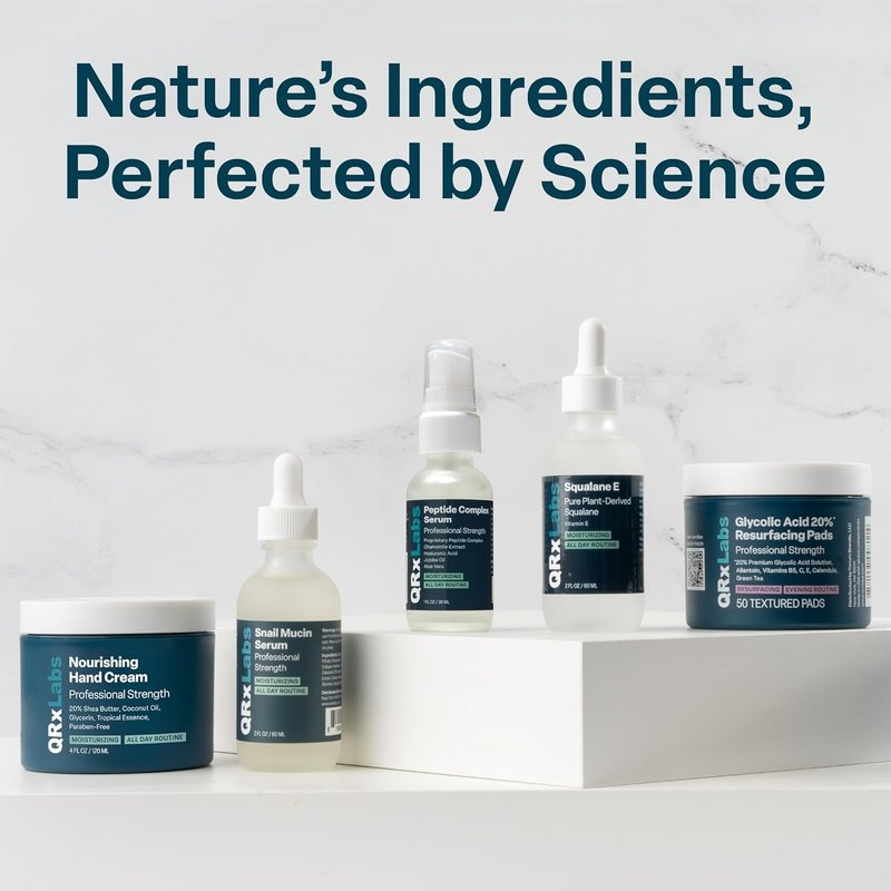 QRxLabs 70% Glycolic Acid Gel Peel & Neutralizer Set