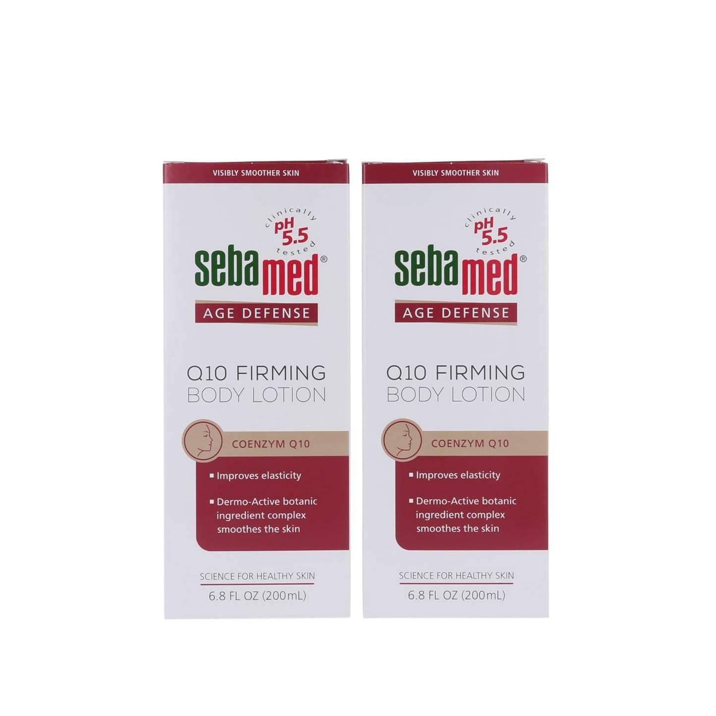 Sebamed Age Defense Q10 Firming Body Lotion pH 5.5 with Dermo-Active Complex 6.8 Fluid Ounces (200 Milliliters)