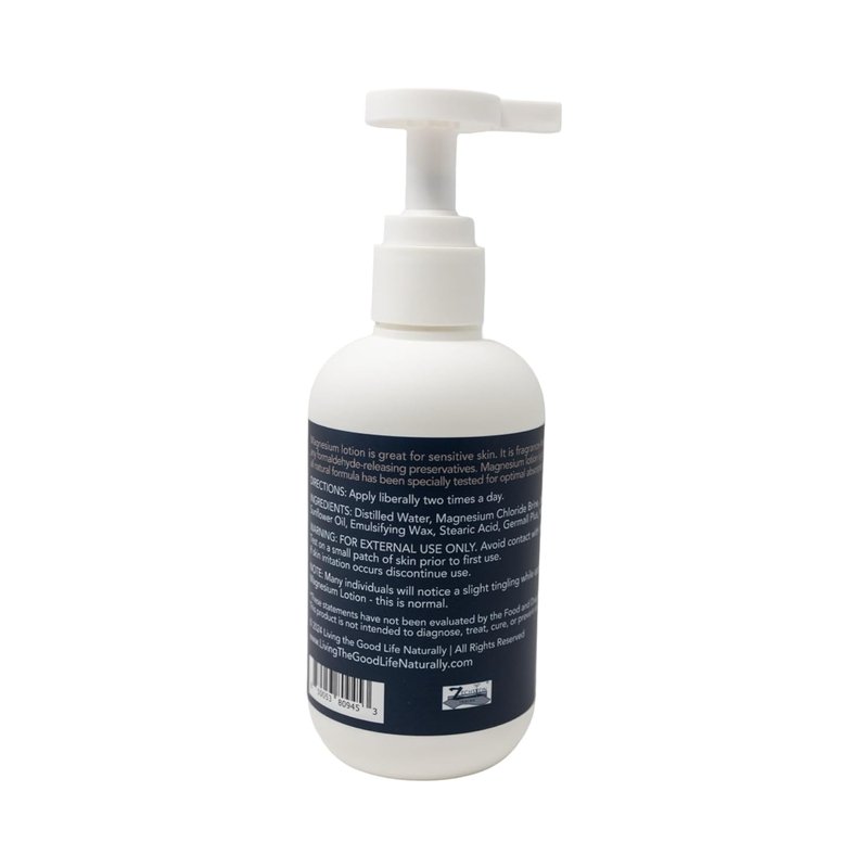 Magnesium Body Lotion - Transdermal Moisturizer with Vitamin E & Jojoba Oil | 6.76 oz for Sensitive Skin