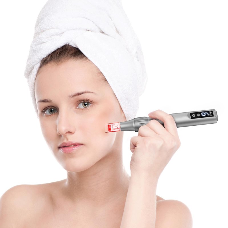 Microneedling pen Microneedle Derma Roller Pen 0.25mm Dermabrasion Roller, Microneedle Roller Derma Roller 0.25mm for Women Men Home Use
