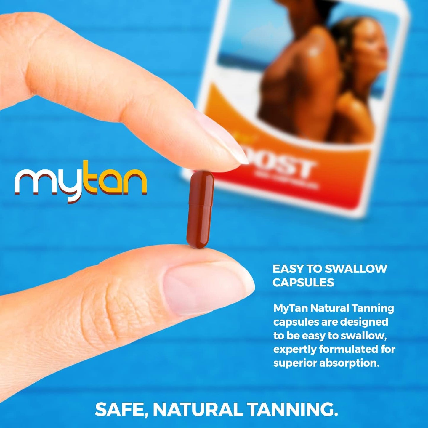 MyTan Ultimate Tanning Pack | Bronze & Boost Tanning Pills | Worldclass Sun Tan Pills | Tan Faster, Darker, Longer