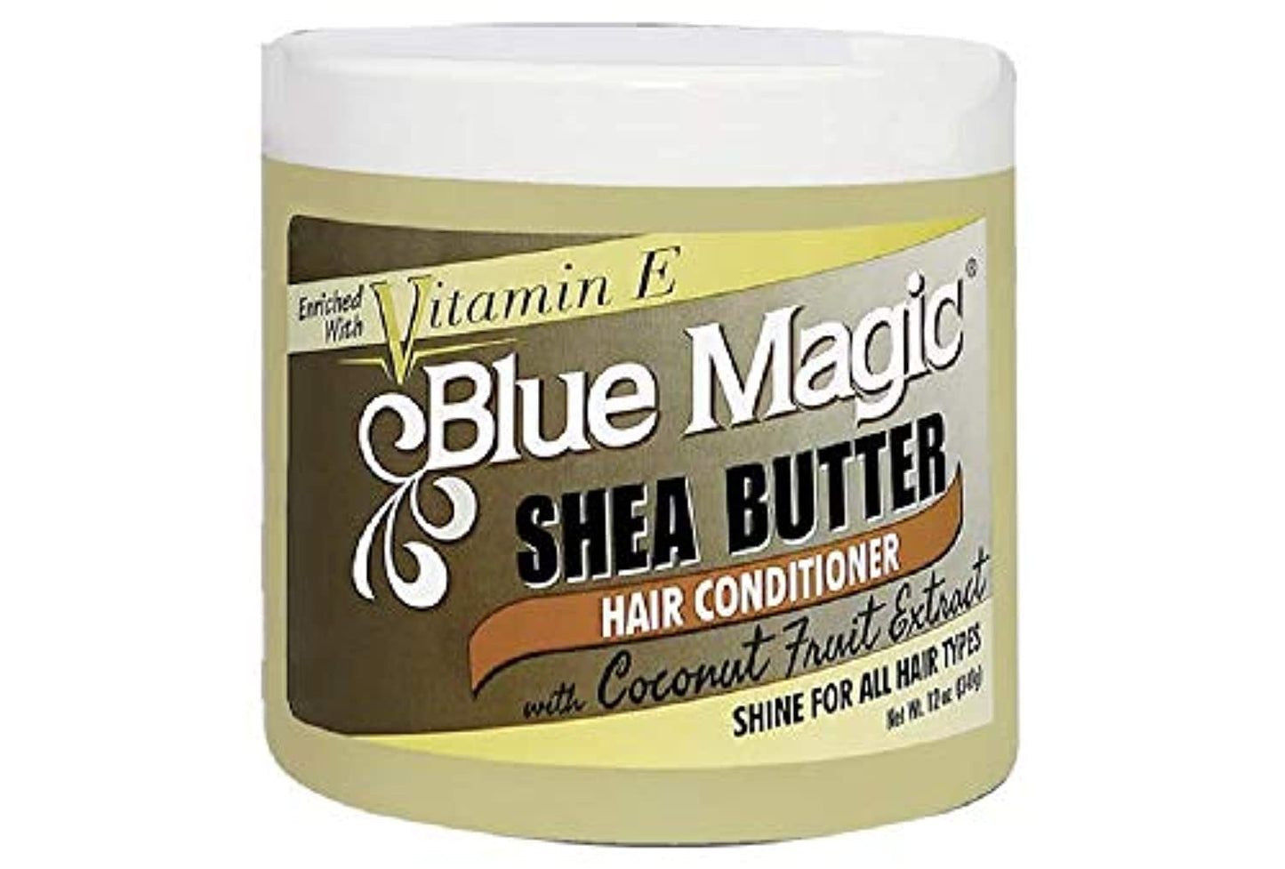 Blue Magic Coconut Hair Conditioner, Blue, 12 ounce (Pack of 6)