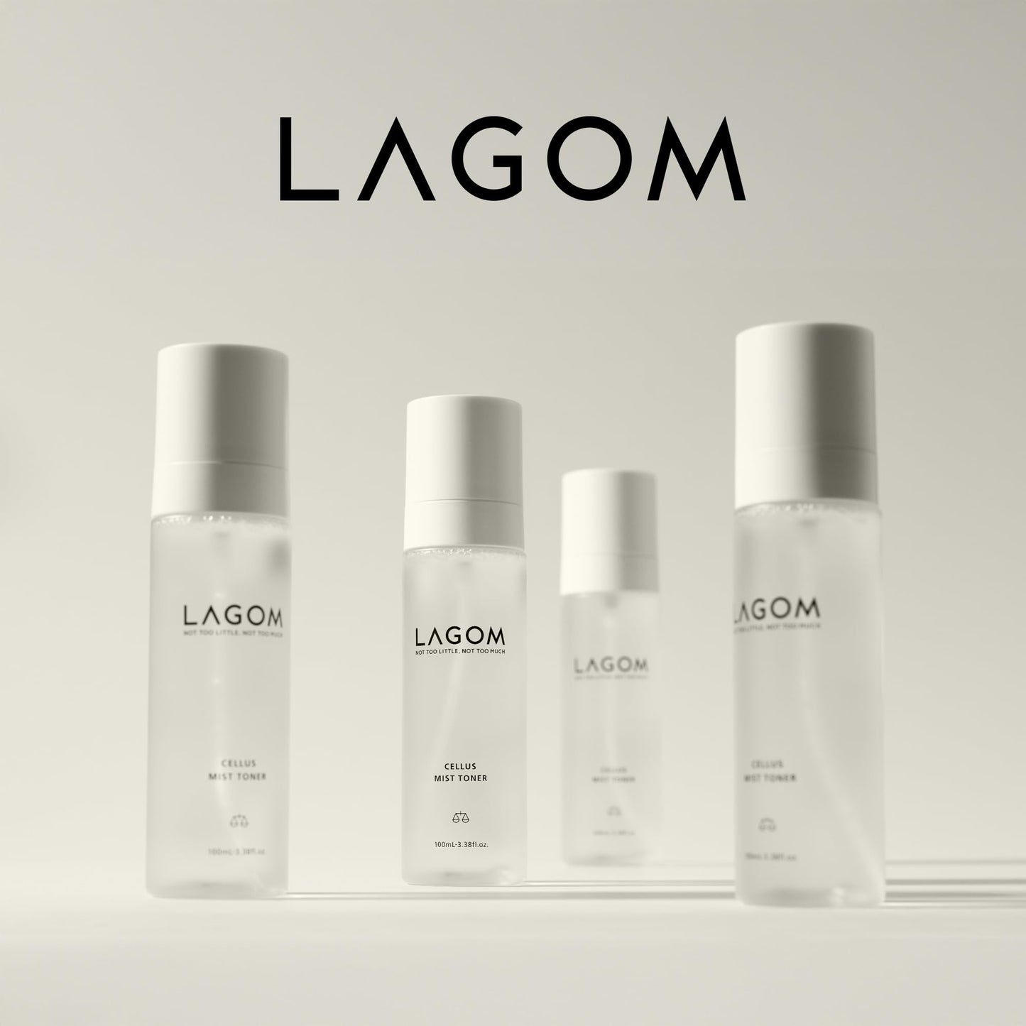 LAGOM Cellus Mist Toner, Face Moisturizer, Skin Barrier Strenghtening Hydration Spray, pH Protection, Alcohol-Free, Zero-Irritation for Sensitive Skin 3.38 Fl Oz