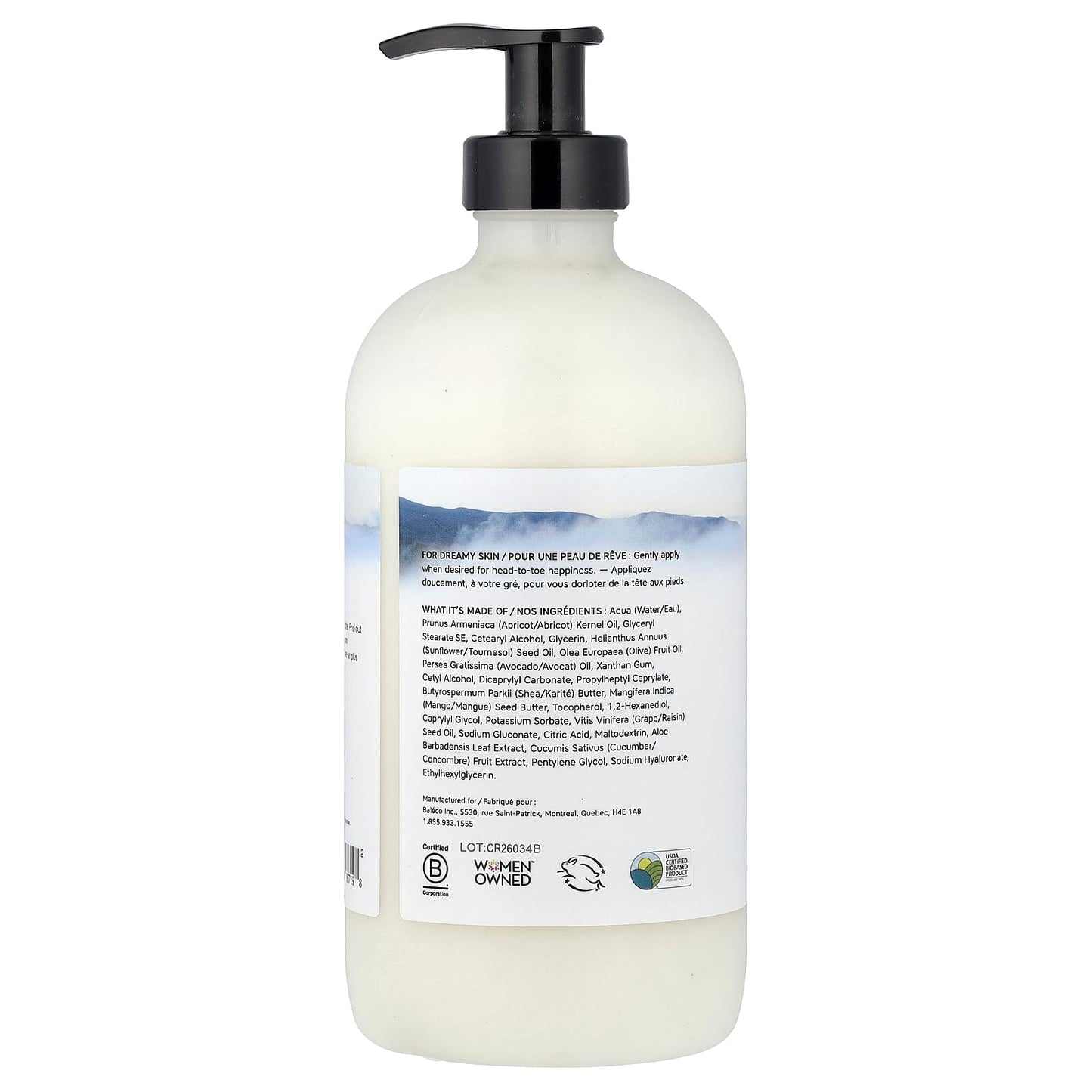 The Unscented Company Lotion, Hands + Body, Fragrance Free, 16.9 fl oz (500 ml)