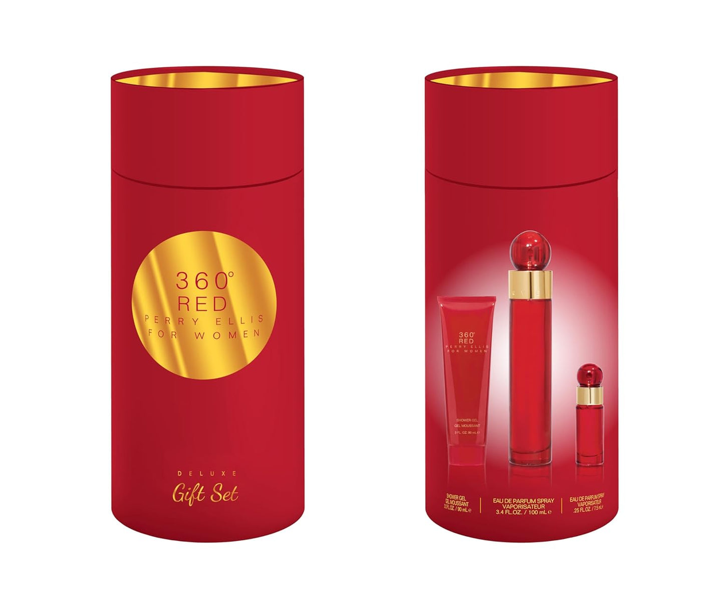 Perry Ellis 360 Red for Women, 3.4 fl oz EDP