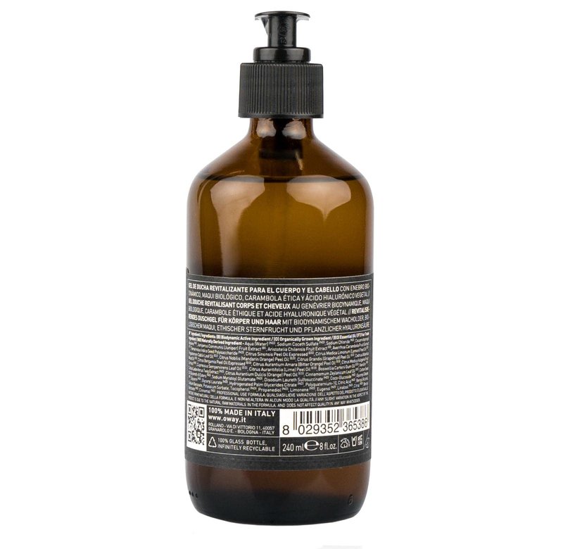 Oway Hair & Body Invigorating Wash 8oz/240ml