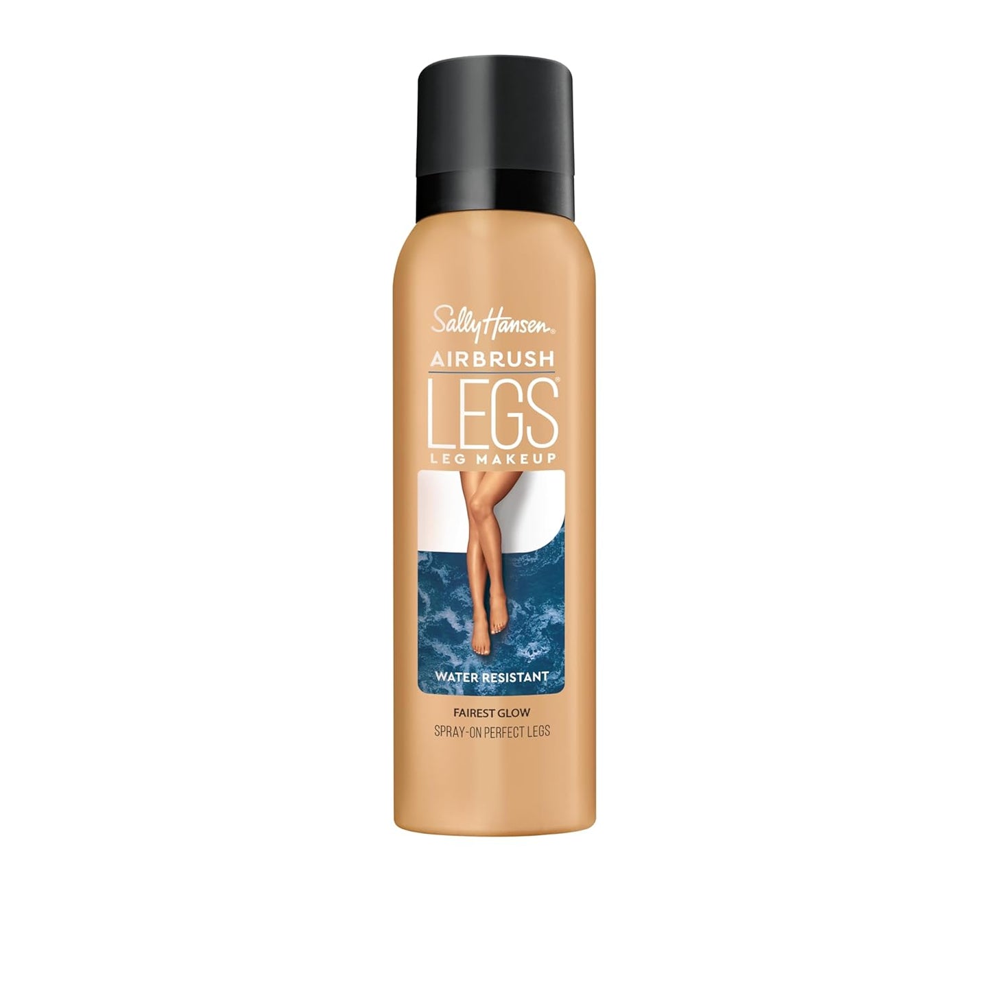 Sally Hansen Airbrush Legs, Leg Makeup Lotion, Deep 4 Oz, Pack of 2
