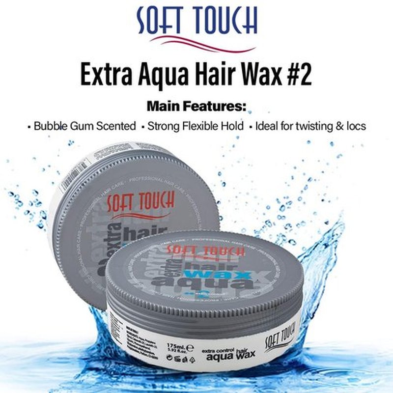KARATEK SOFTTOUCH Soft Touch Hair Wax (2 Pack Extra Aqua #2)