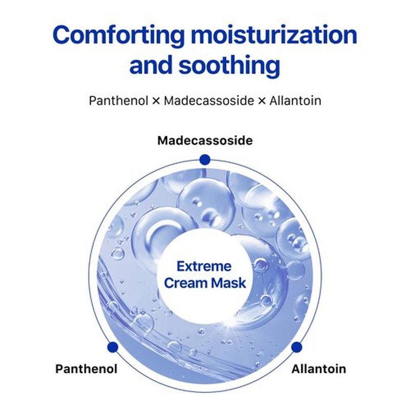 Real Barrier Extreme Cream Face Mask x 10ea | Skin Barrier Repair | Face Mask Skin Care | Moisturizing Relief Skin Care Solution for Dry Skin | Facial Moisturizer for Sensitive Skin | K-Beauty