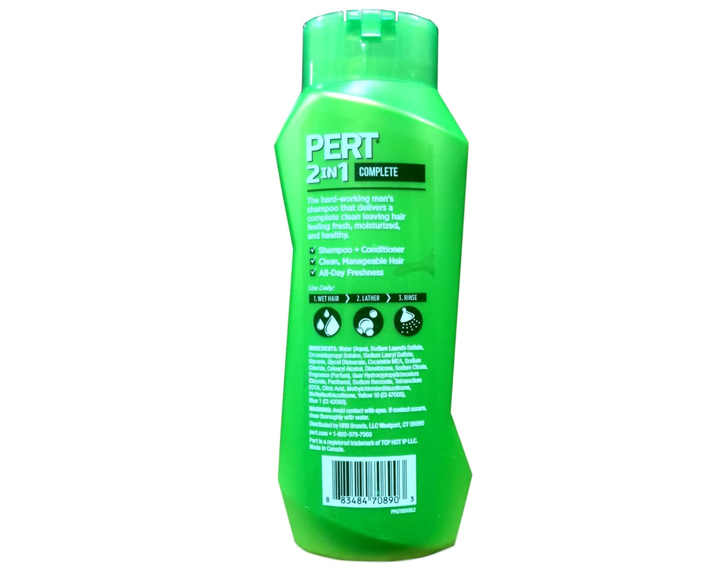 Pert Classic Clean 2 In 1, For Normal Hair, 25.4 Fl Oz (Pack of 2)