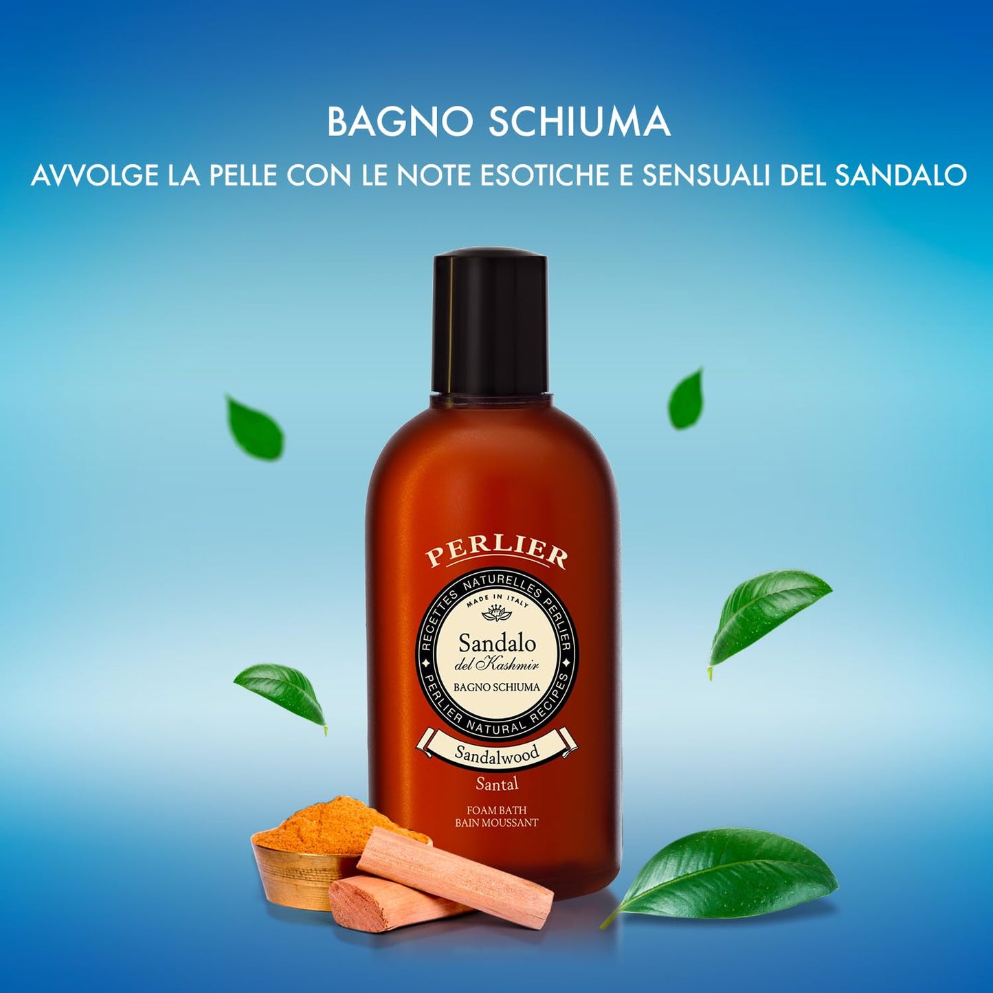 Perlier Foam Bath, Sandalwood, 16.9 fl.oz.