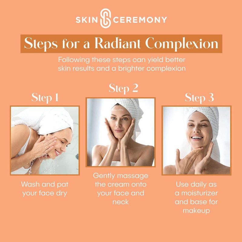 Skin Ceremony Retinol & Vitamin E Moisturizer - Anti-Aging, Hydrating Skin Cream for Fine Lines, Wrinkles & Acne Scars - Dermatologist Tested, Clean Beauty, Korean Skin Care - 1.69 FL.OZ.