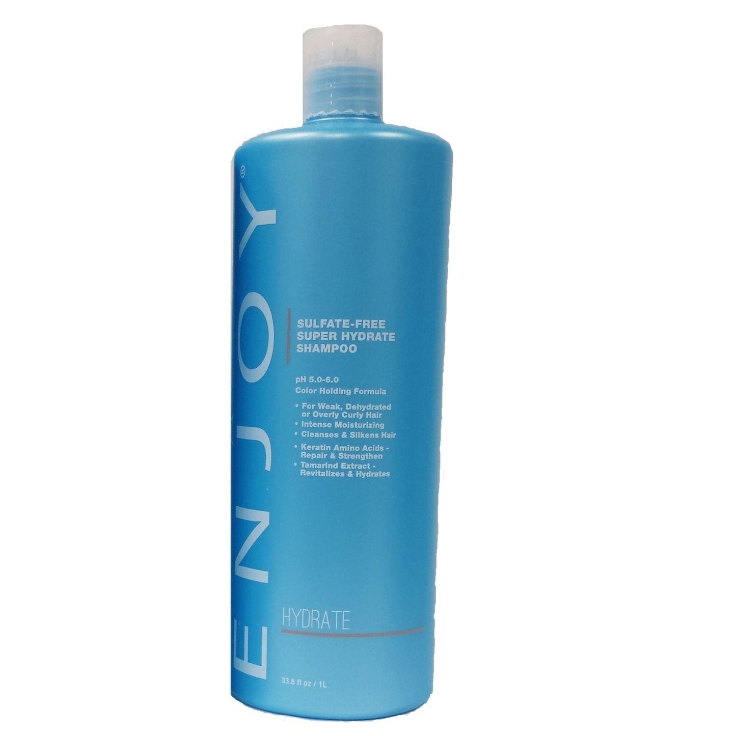 ENJOY Hair Care Super Hydrate Shampoo, Shampoo For Color Treated Hair, Shampoo for Men and Women, Curly Hair Shampoo - 10.1 Fl Oz