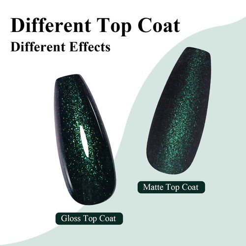 Imtiti Glitter Gel Nail Polish, 1Pcs Dark Night Starlight Green Gel Polish Sparkle Green Soak Off UV LED Gel Polish, Nail Art Starter Manicure Salon DIY at Home for Women (0.34 Fl Oz-1927)