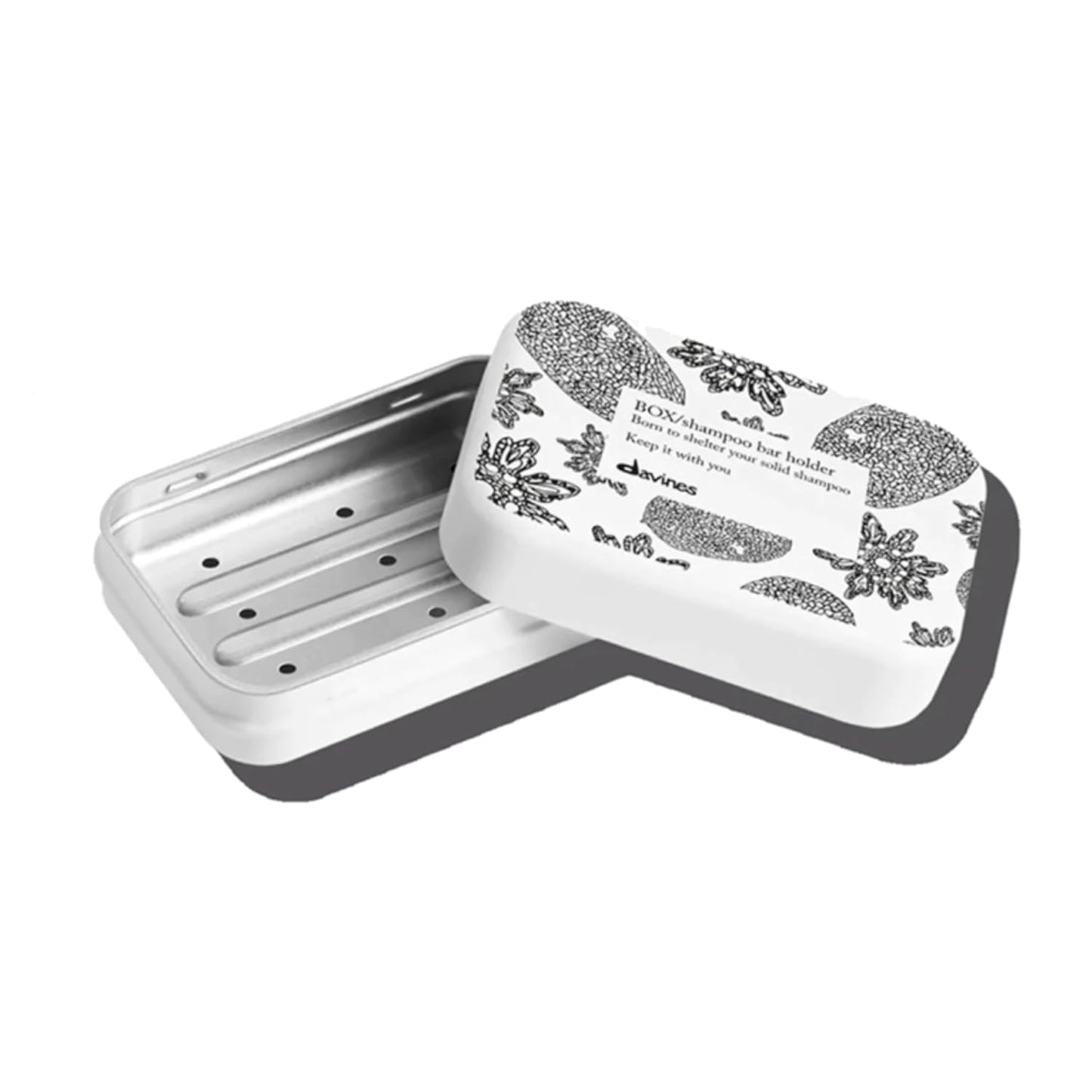 Davines Cleansing Bar, Solid Cleansing Shampoo Bar, Body Wash Bar, Packed in 100% FSC Paper Wrapper, Recyclable, and Aluminium Case Holder